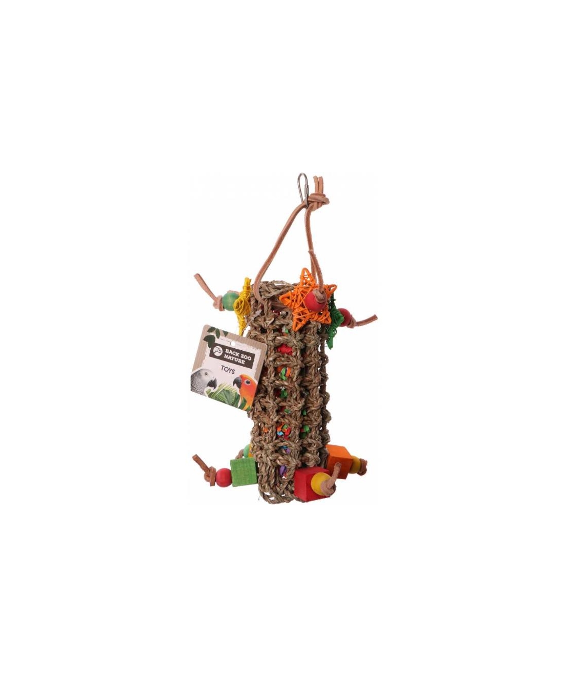 Играчка за Папагали Back Zoo Nature – Плетена Пиняѝа, 29 см