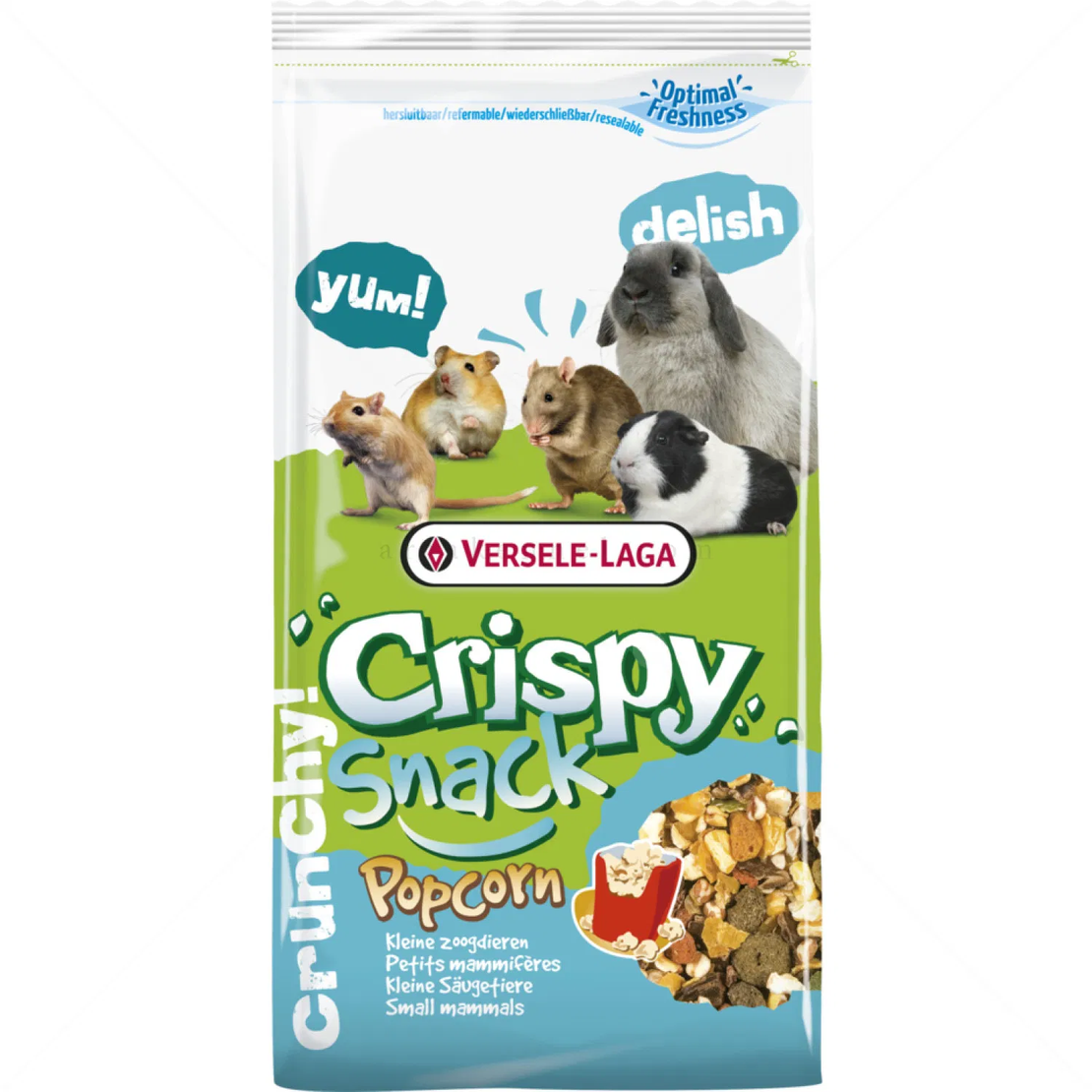 VERSELE LAGA Crispy Snack Popcorn -  допълваща храна за гризачи
