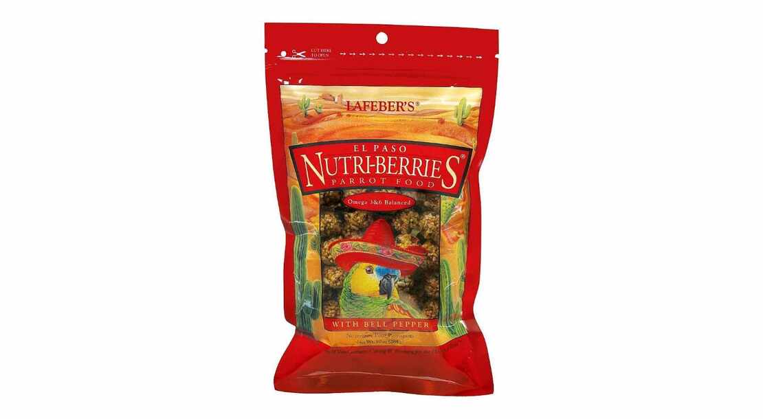 Lafeber Nutri-Berries El Paso - Люти Чушки за Жако, Амазона, Еклектус 284гр