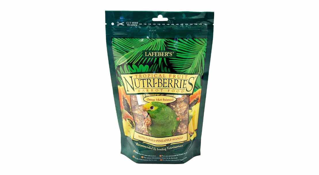 Lafeber Nutri-Berries Tropical Fruit - Тропикал за Жако, Амазона, Еклектус 284гр