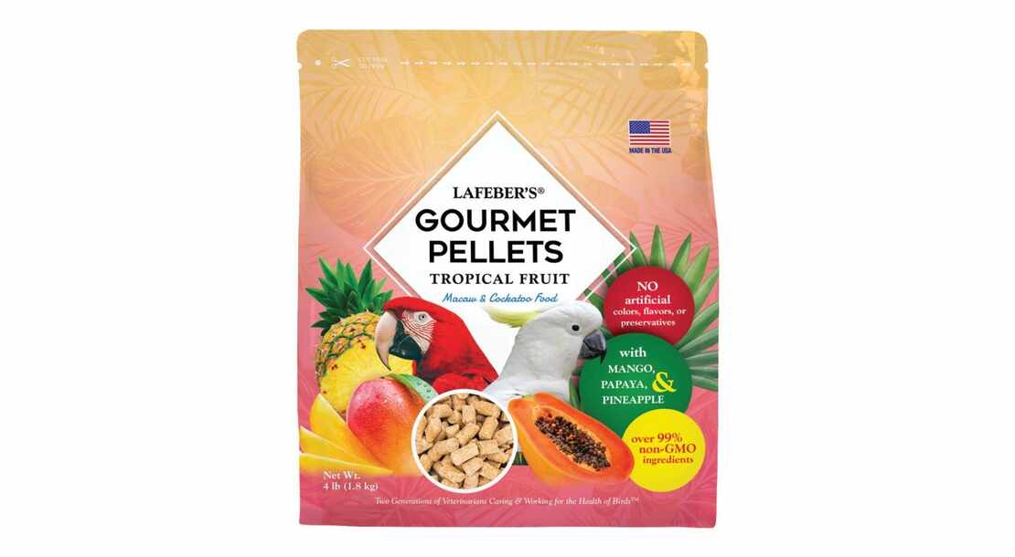 Lafeber Gourmet Pellets Tropical Fruit - Плодови Гранули за Ара и Какаду 1.8кг