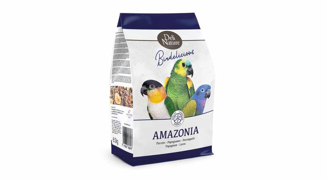Deli Nature Birdelicious Amazonia - Храна за Папагали Амазони 2 кг