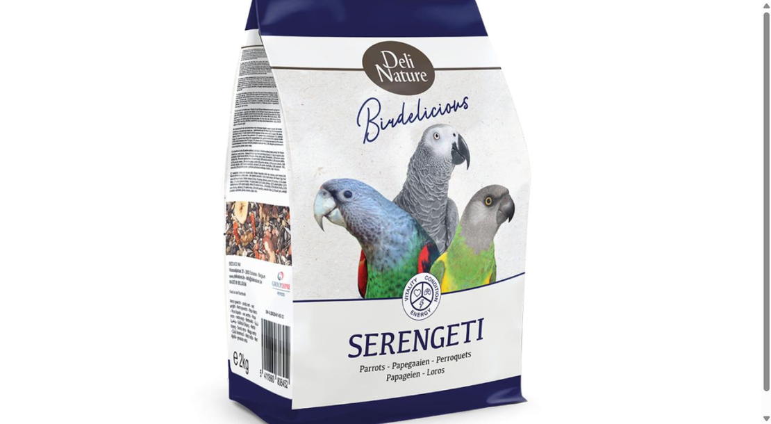Deli Nature Birdelicious Serengeti - Храна за африкански папагали 750 г
