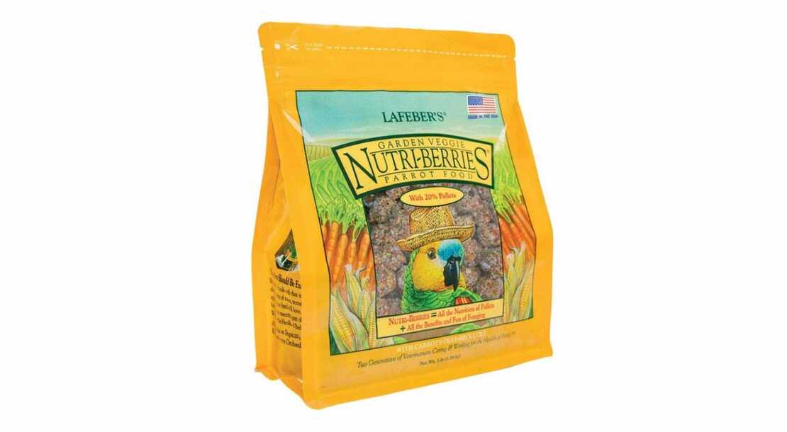 Lafeber Nutri-Berries Garden Veggie - Био Зеленчукови Гранули за Папагали 1.36кг