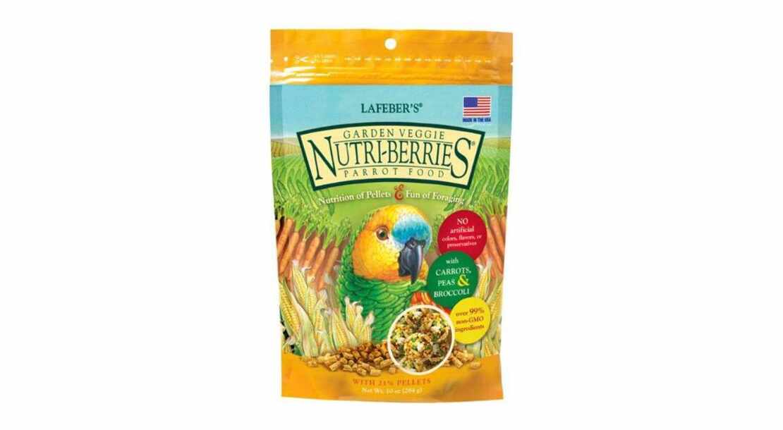 Lafeber Nutri-Berries Garden Veggie - Био Градински Зеленчуци за Папагали 284гр