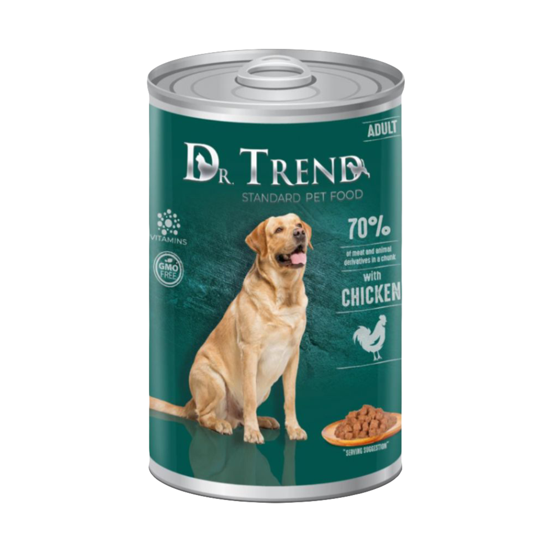 DR. TREND DOG CHUNKS IN GRAVY ПИЛЕ – КОНСЕРВА ЗА КУЧЕТА