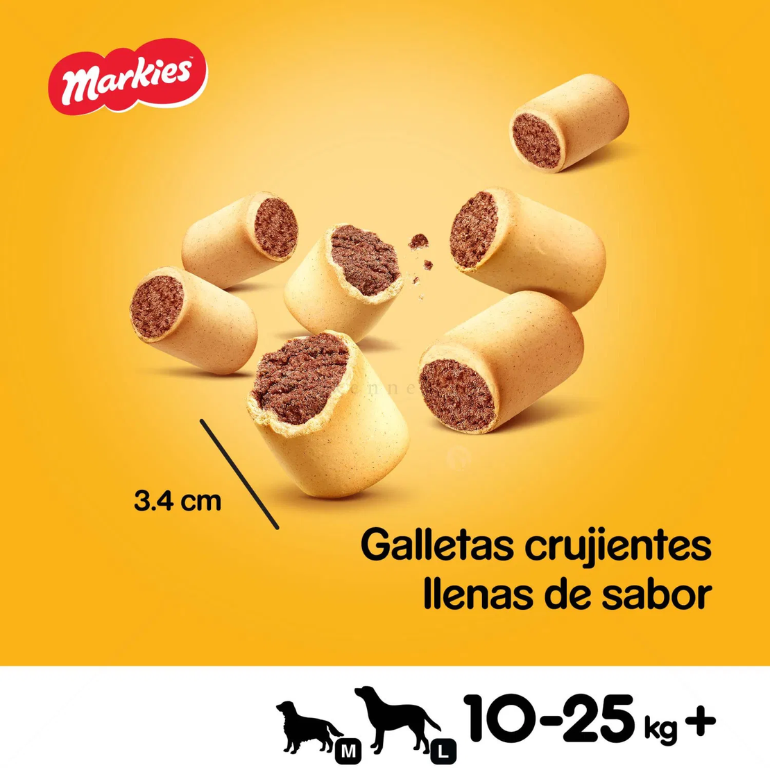 Хрупкави бисквити с вкус на костен мозък PEDIGREE Markies, 500 гр