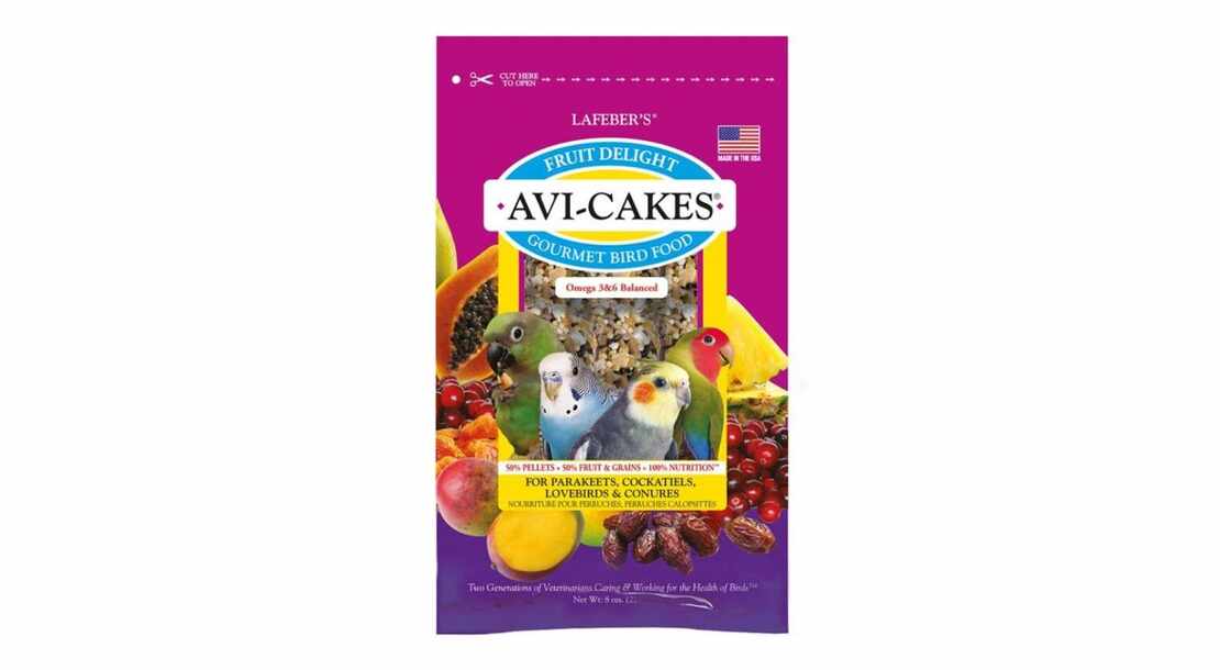 Lafeber AviCakes Fruit Delight - Плодова Наслада за Корела и Пирура 227гр