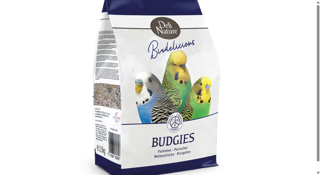 Deli Nature Birdelicious - Храна за вълнисти папагали с плодчета 800 г
