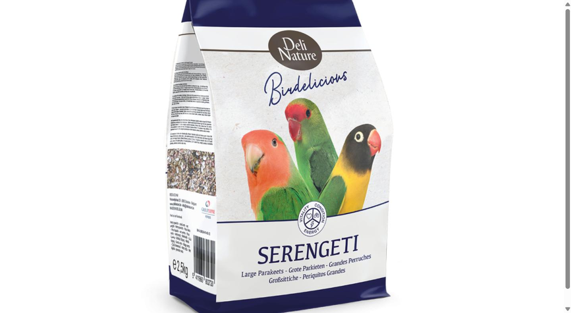 Deli Nature Birdelicious Serengeti - Семенен микс за африкански папагалчета 800 г