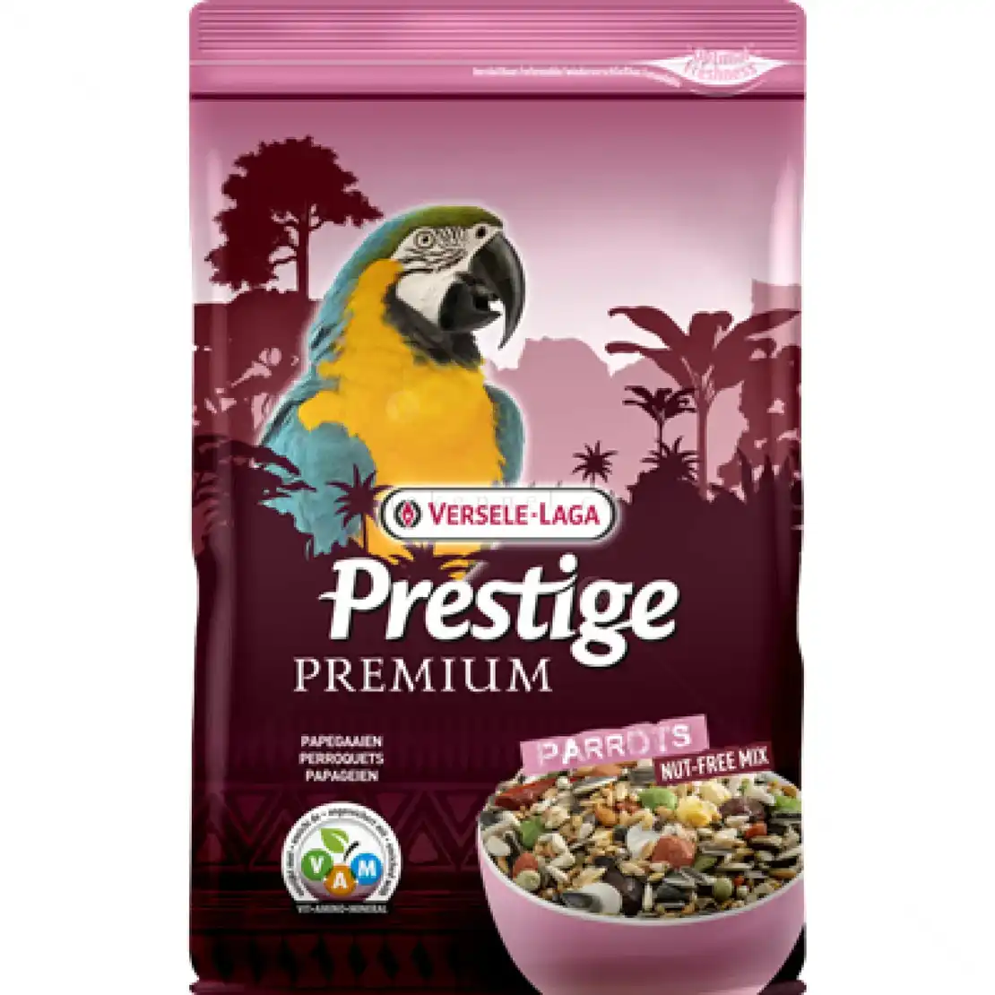VERSELE LAGA Premium Parrots - храна за големи папагали