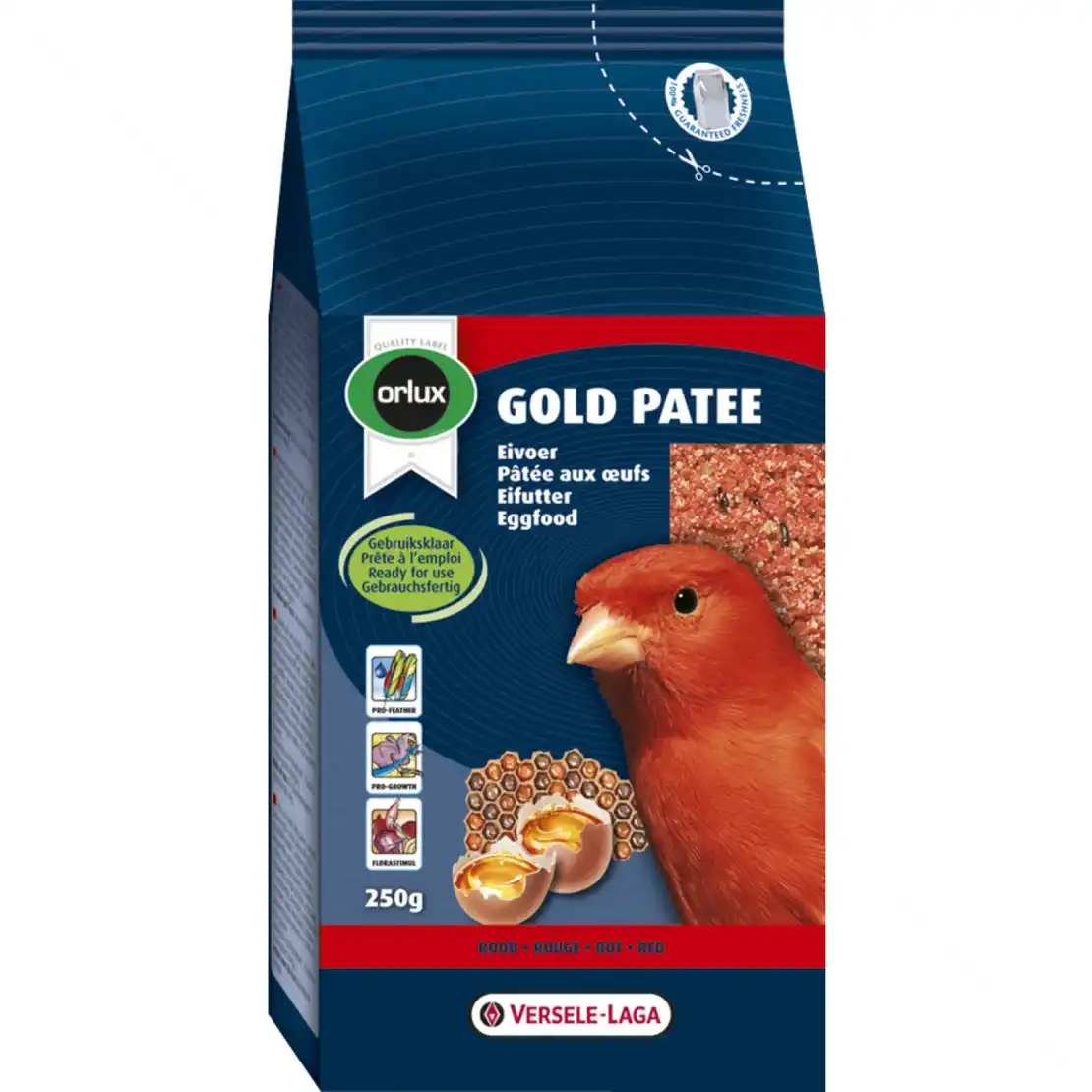 VERSELE LAGA Gold Patee Red Canaries - мека яйчна храна за червени канари