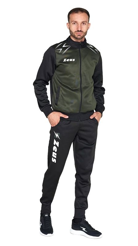 Мъжки Анцуг ZEUS Tuta Easy Nero/Verde Militare
