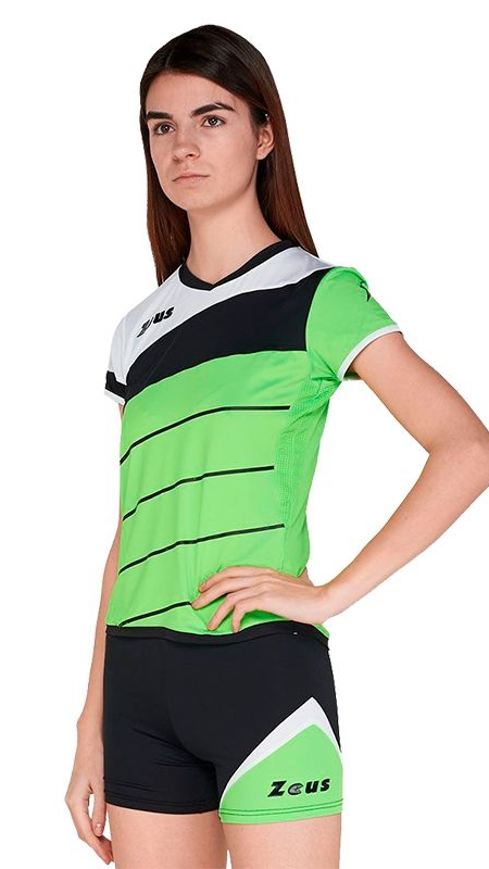 Дамски Волейболен Екип ZEUS Kit Lybra Donna Verde/Nero