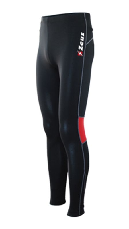 Мъжки Клин ZEUS Pantalone Fisiko Nero/Rosso