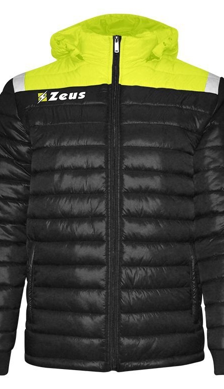 Детско Яке ZEUS Giubbotto Vesuvio Nero/Giallo Fluo