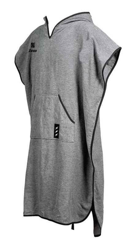 Халат ZEUS Poncho Swim Grigio