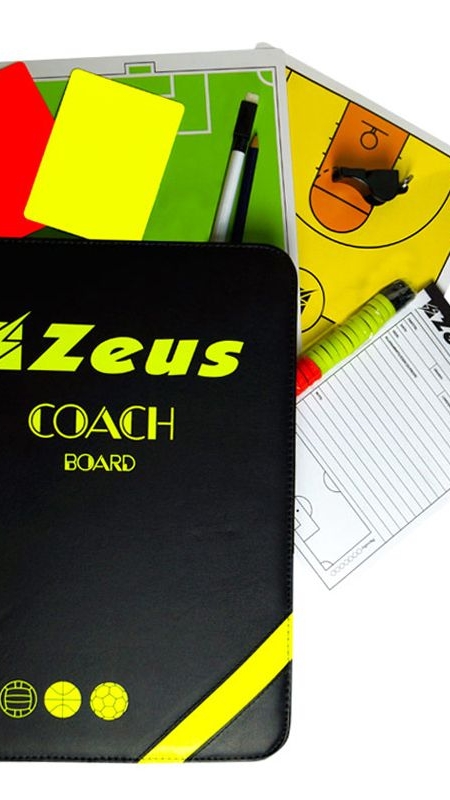 Тактическа Дъска ZEUS Coach Board 25x35 cm Nero