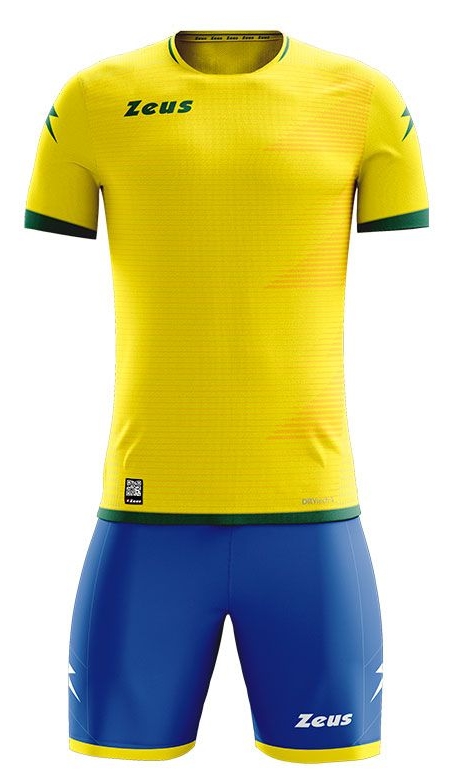 Спортен Екип ZEUS Kit Mundial BRA Giallo/Verde