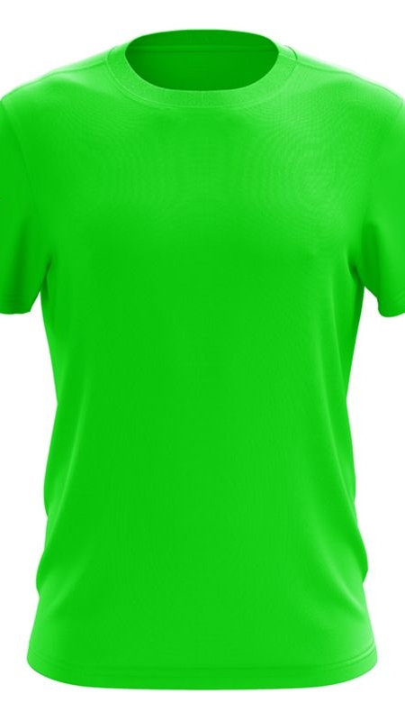 Детска Тениска ZEUS T-Shirt Basic Verde Fluo