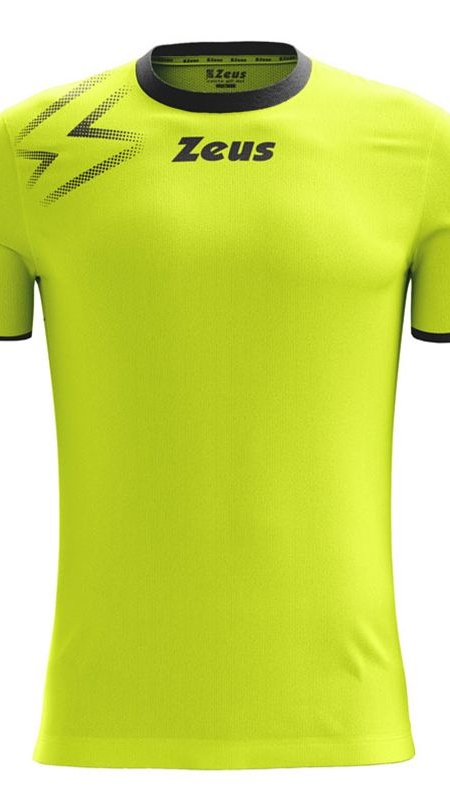 Детска Тениска ZEUS Shirt Mida Giallo Fluo/Nero
