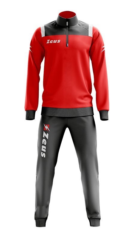 Дамски Анцуг ZEUS Tuta Training Vesuvio Rosso/Dark Grey