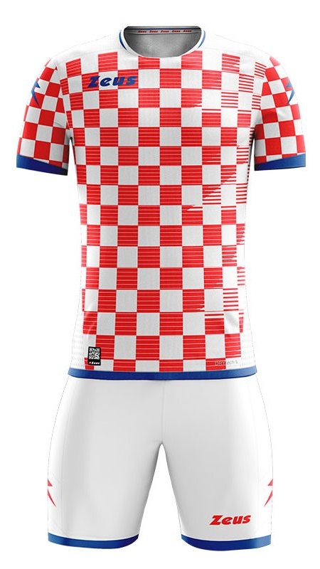 Спортен Екип ZEUS Kit Mundial HRV Bianco/Rosso