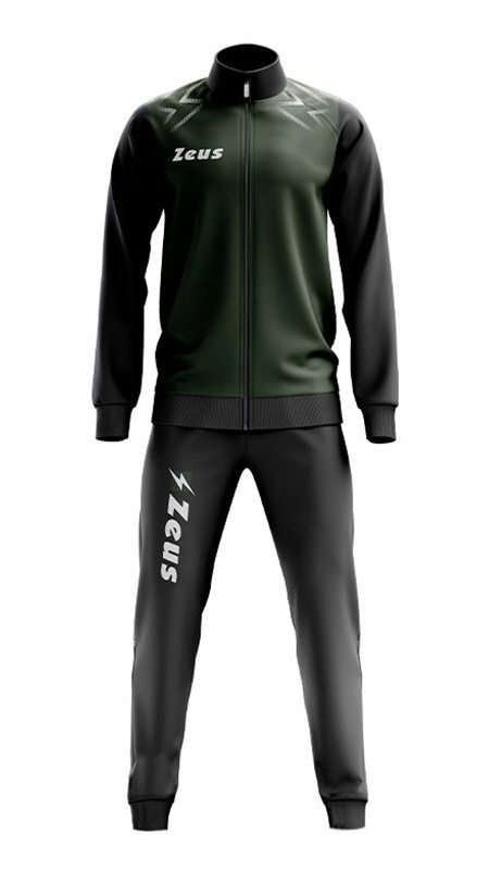 Детски Анцуг ZEUS Tuta Easy Nero/Verde Militare