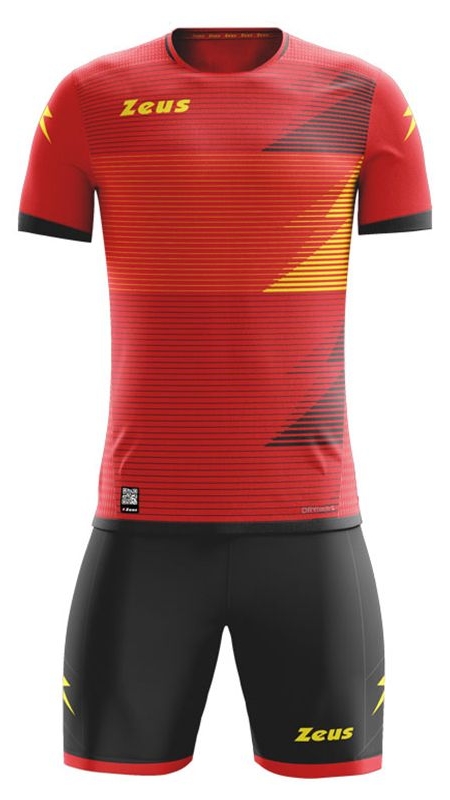 Спортен Екип ZEUS Kit Mundial Belgium Rosso/Nero