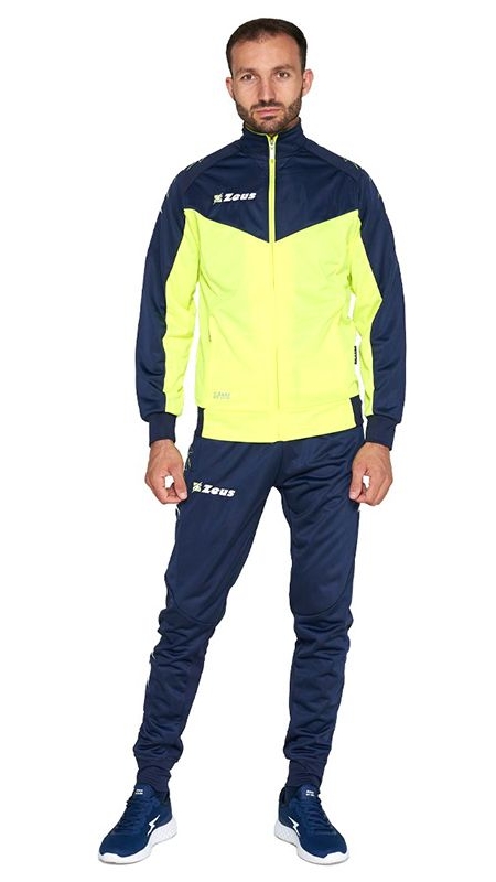 Мъжки Анцуг ZEUS Tuta Relax Ulysse Blu/Giallo Fluo