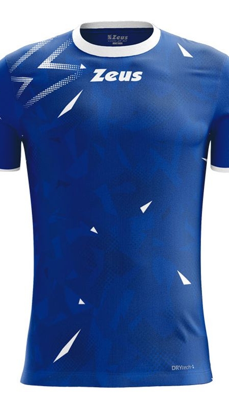 Детска Тениска ZEUS Shirt Marmo Royal/Bianco