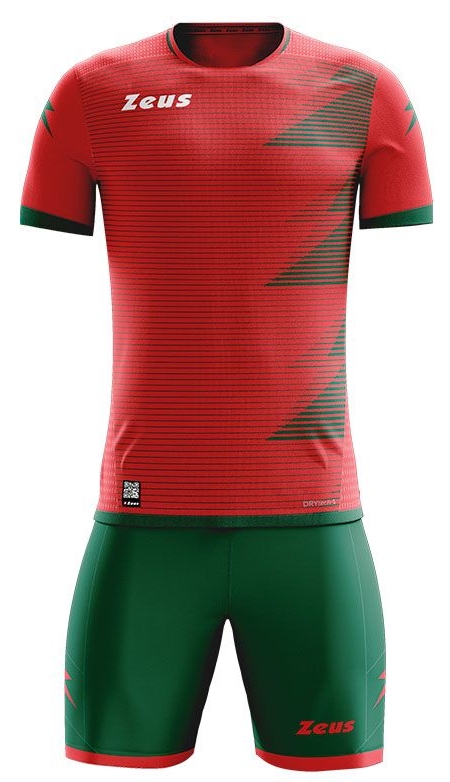Спортен Екип ZEUS Kit Mundial PRT Rosso/Verde