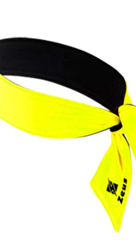 Двулицева Бандана ZEUS Bandana Padel Nero/Giallo Fluo