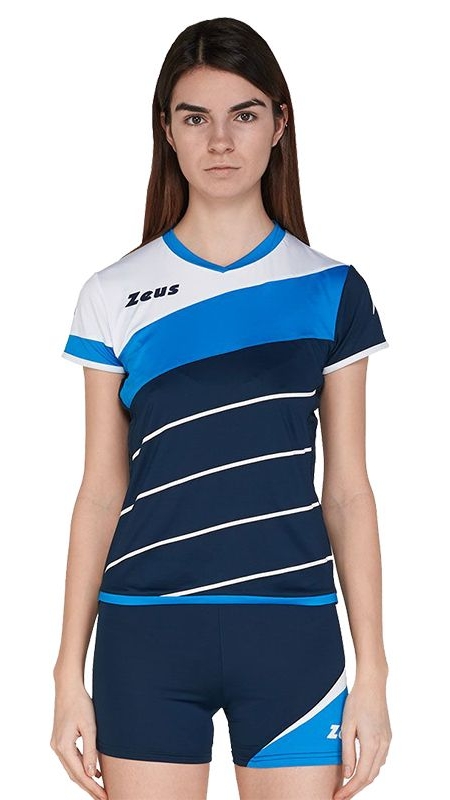 Дамски Волейболен Екип ZEUS Kit Lybra Donna Blu/Light Royal