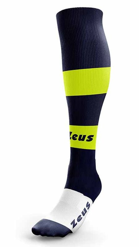 Калци ZEUS Calza Parma Blu/Giallo Fluo