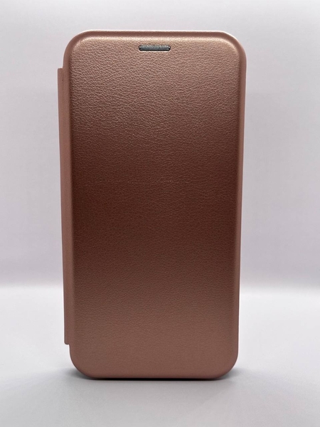 Хоризонтално отварящ се тефтер розово злато RT-11 за Xiaomi Redmi 13C
