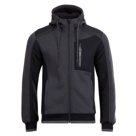 REVOLT GREY/BLACK Суитшърт