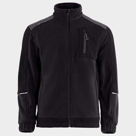 REVOLT FLEECE BLACK Суитшърт