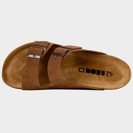 LEON MAN BROWN SUEDE Мъжки че?
ли