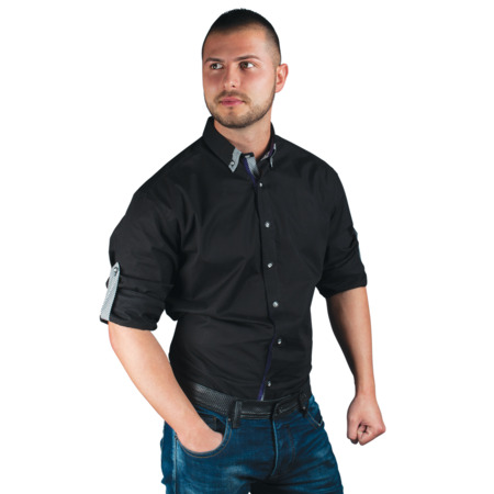 ALBERTO BLACK Мъжка риза