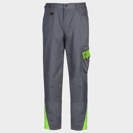 Работен панталон PRISMA LIGHT STRETCH GREY/GREEN