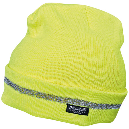 TURIA HV YELLOW Плетена шапка