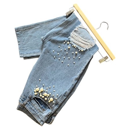 Дамски летни дънки Boohoo Denim