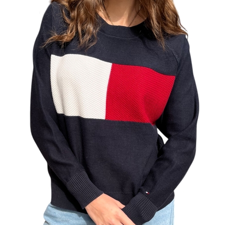 Дамска блуза с дълъг ръкав Tommy Hilfiger