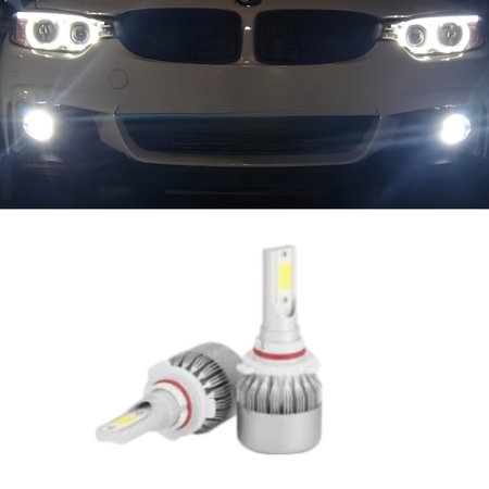 Бели крушки за халогените за BMW F30 F31