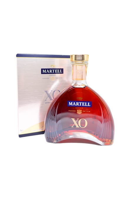 COGNAC MARTELL XO <br> EXTRA OLD 40 %, 0,7L