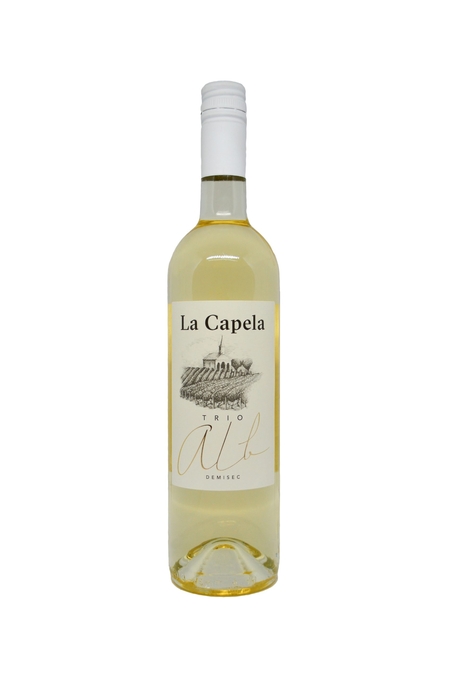 LA CAPELA TRIO ALB DEMISEC 2019 CRAMA NACHBIL