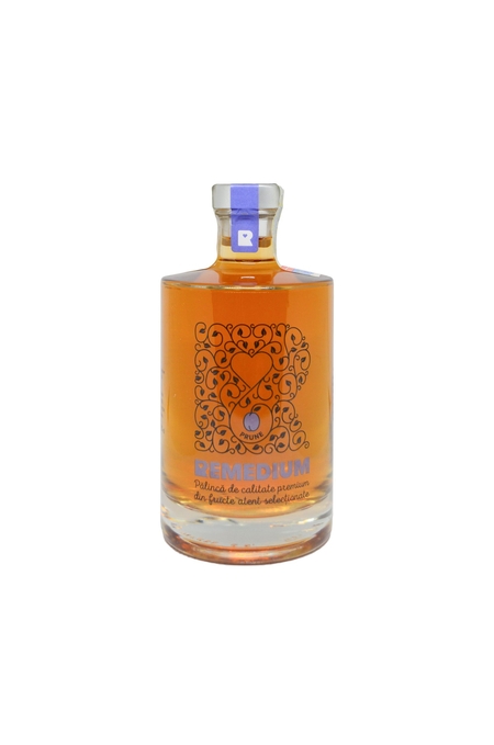 PĂLINCĂ DE PRUNE PE PAT DE PRUNE <br> REMEDIUM 0,5 L
