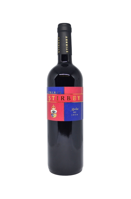 ŞTIRBEY MERLOT 2016 PRINCE ŞTIRBEY 750 ml