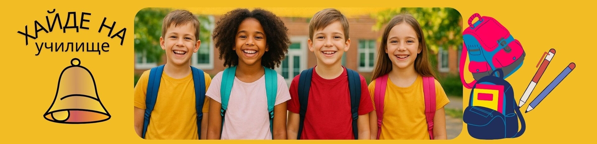 Хайде на училище